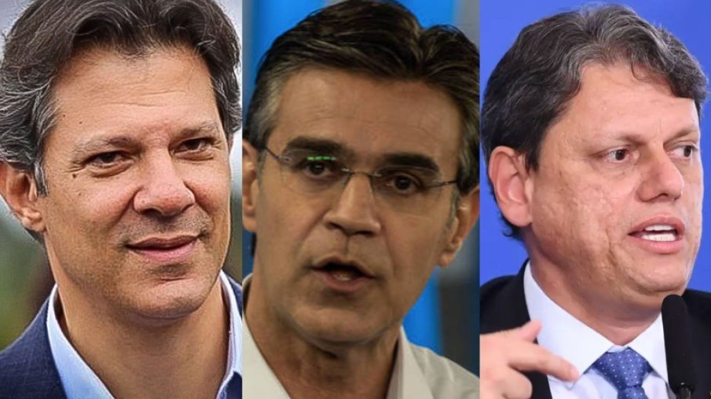 Datafolha: Haddad lidera com 38%; Tarcísio supera Rodrigo Garcia